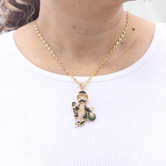 Cadena Tío Rico en Oro Laminado de 18k®